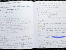 Photos du livre d'or
